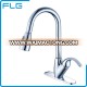 Fashion design single lever water saving zinc handle single lever long spout water sink kitchen faucet