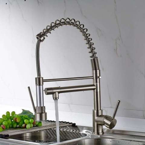 Flg Kitchen Faucet with Pull Down Vessel Sink Faucet/Tap/Mixer