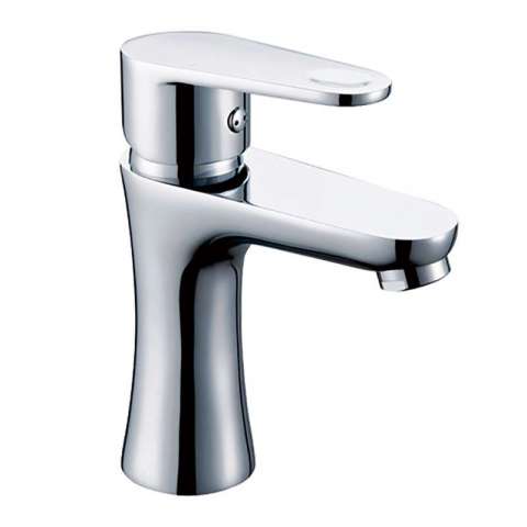 Chrome Deck Mounted Faucet Bathroom Water Tap Basin Sink Mixer